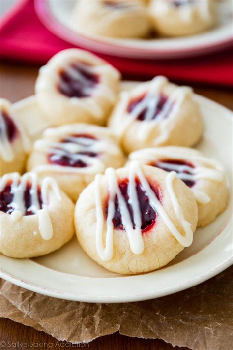 These Raspberry Almond Shortbread Cookies Are Amazing Theyre Simple To Make And You Dont Need