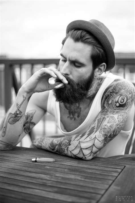 Seriously I have been attracted to burly men with beards lately.. -A ...