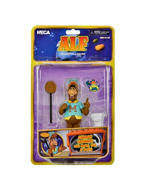 NECA Toony Classics ALF Gordon Shumway With Mallet Kapow Toys