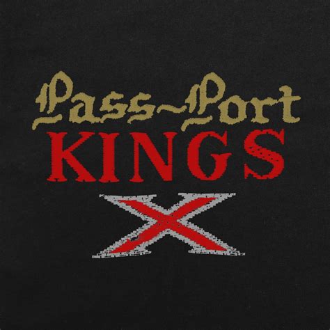 Pass~port Kings X Tee Black Pass~port Usa