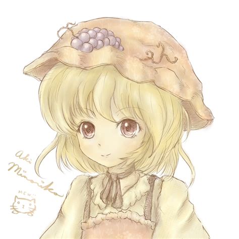 Aki Minoriko Touhou Drawn By Amano Jack Danbooru