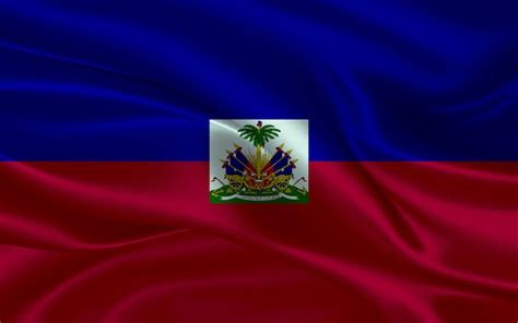 Premium Photo D Waving Realistic Silk National Flag Of Haiti Happy