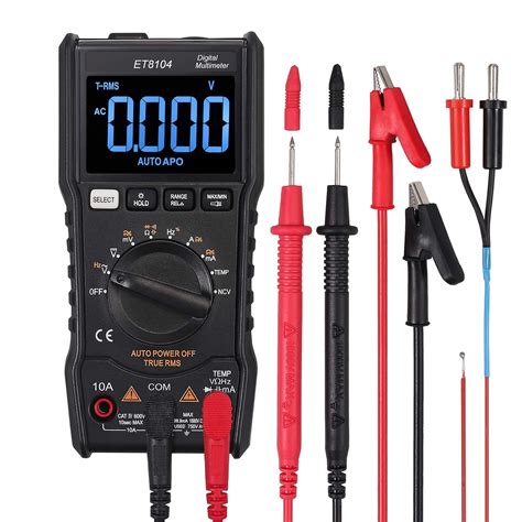 Neoteck TRMS 9999 Counts Auto Ranging Digital Multimeter EBTN