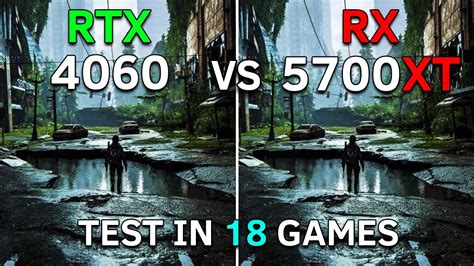 Rx 5700 Xt Vs Rtx 4060 Test In 18 Games At 1080p 2023 Youtube