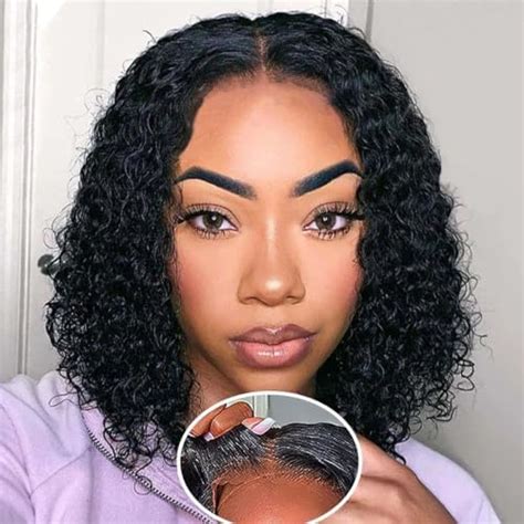 Amazon Starmo Glueless Wigs Human Hair Pre Plucked Pre Cut Curly