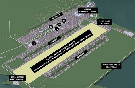 Changi Airport to Close Runway 2 for Works and Utilise Runways 1 and 3 ...