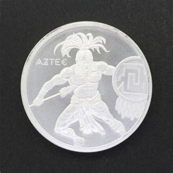 Aztec Oz Fine Silver Round Warrior Series Property Room