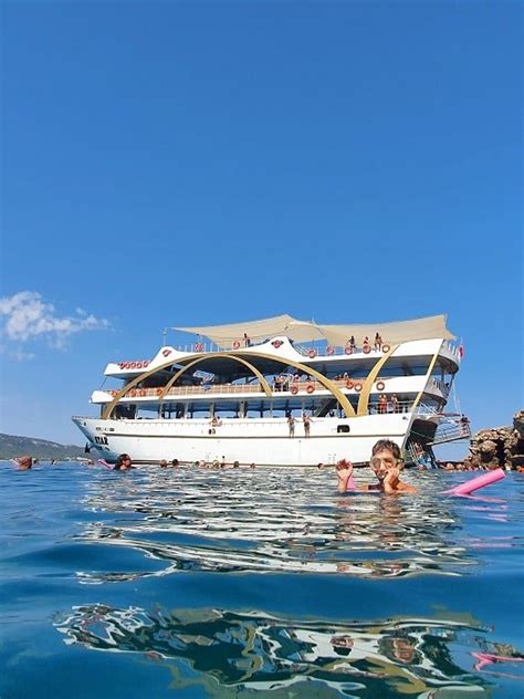 Antalya Boat Trip Full Day Tour With 3 Swim Breaks And Lunch