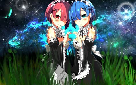 Ram And Rem Wallpapers Top Free Ram And Rem Backgrounds Wallpaperaccess