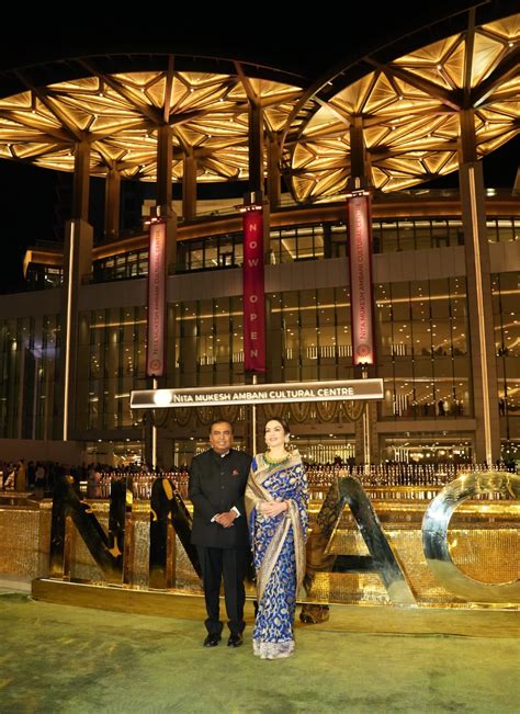 Nita Mukesh Ambani Cultural Centre On Twitter Nita M Ambani And