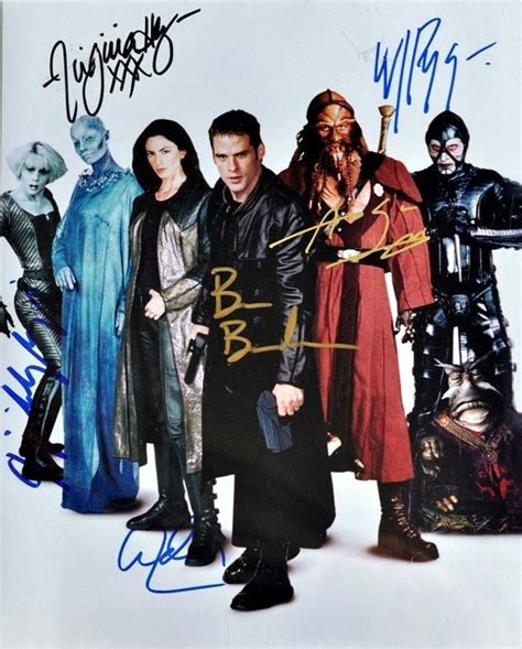 Farscape Cast Signed Photo X6 Ben Browder Claudia Black Etsy