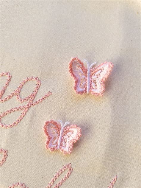 Small Mini FSL Butterfly Free Standing Lace Machine Embroidery Etsy