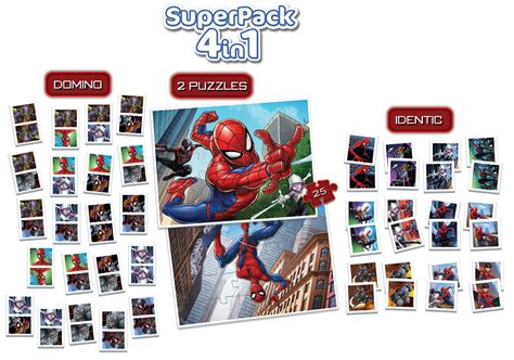 Superpack Spider Man Educa Borras