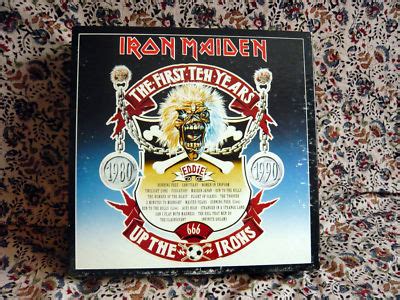 Popsike Iron Maiden First Ten Years Vinyl Box Set Very Rare