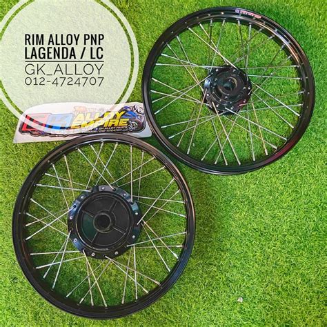 RIM ALLOY PNP MOTOR YAMAHA LC LAGENDA Shopee Malaysia