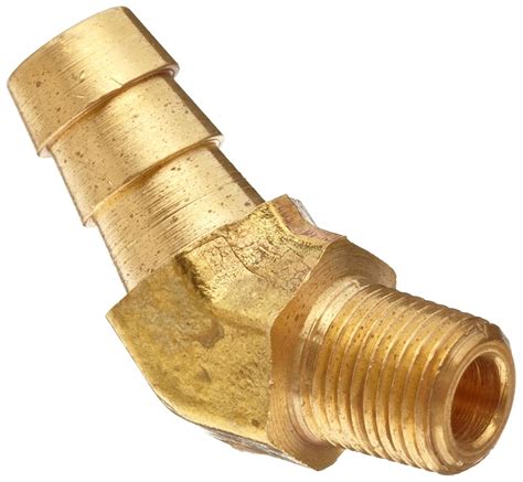 Anderson Metals Brass Hose Fitting Degree Elbow