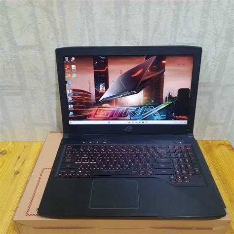 Laptop Asus Rog Strik 15 Gl503ge Intel Core I7 Gen 8th Ram 16gb Ssd 256gb Vga Nvidia Geforce