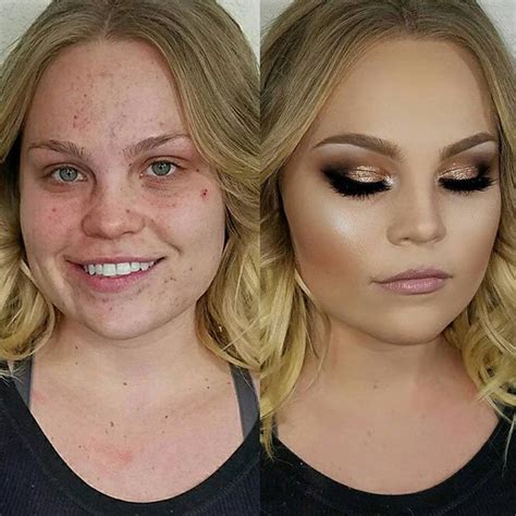 40 Incredible Before And After Makeup Transformations Makeup