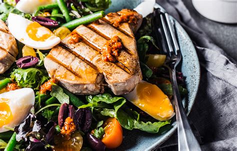 Grilled Tuna Salad Nicoise George Foreman Grills