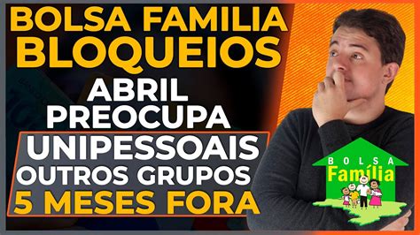 Bolsa Fam Lia Bloqueado Em Abril Quem Mora Sozinho Outros Grupos E