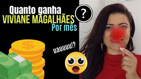 Quanto Ganha Viviane Magalh Es Youtube