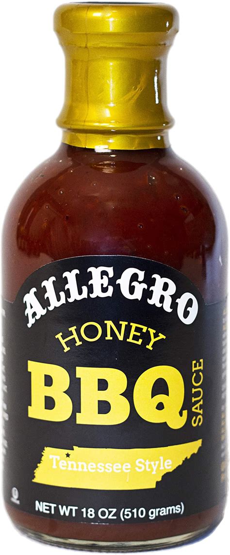 Allegro The Marinate Everything Marinades Honey Bbq Sauce 18 Oz Pack Of 4