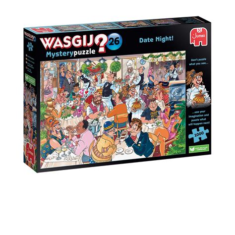 Puzzle Wasgij Mystery 26 Date Night Jumbo 1110100331 1000 Teile Puzzle