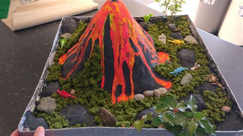 Volcano Project Volcano Projects Diy Volcano Projects Science