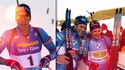 F Claude Remporte L Individuel D Idre Fj Ll Biathlon Pr Saison