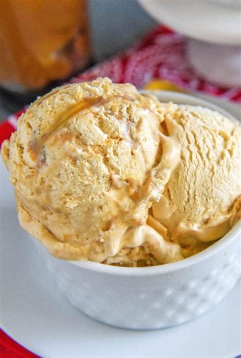 Dulce De Leche No Churn Ice Cream Recipe The Novice Chef