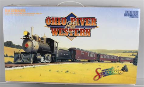 Sold At Auction Boxed Bachmanns Ohio River And Western Train Set