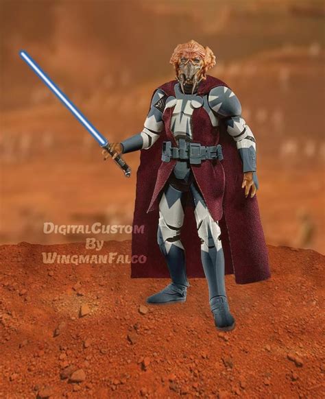 Clone Commander Plo Koon Digital Edit This My Fan Made Custom Not