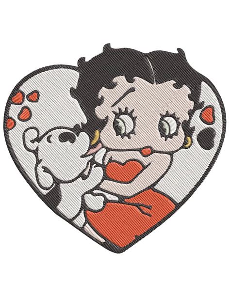 Betty Boop Embroidery Design 01 Digital Embroidery Designs Embroidery Designs For Machine