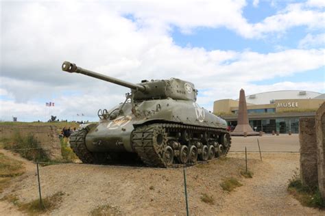 M4A1 76 W Sherman Tank Utah Beach La Madeleine TracesOfWar