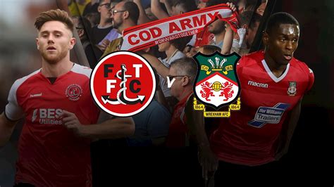 Wrexham Friendly Switched To Poolfoot Farm Fleetwood Town FC