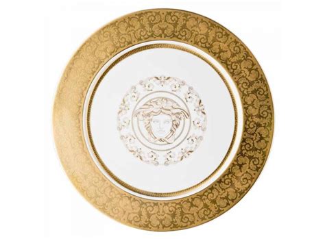 Rosenthal Versace Medusa Gala Gold Tellerhalter Cm Porzellan