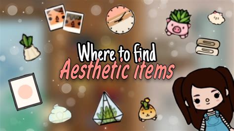 Where To Find Aesthetic Items In Toca Life World Where I Get My Items