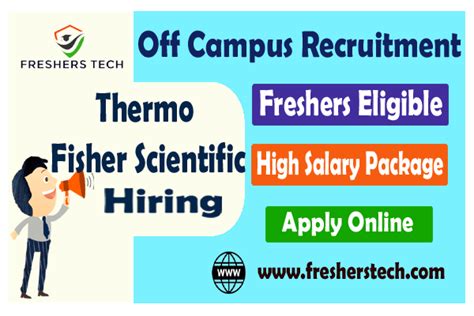 Thermo Fisher Scientific Off Campus Hiring Freshers Drive Data