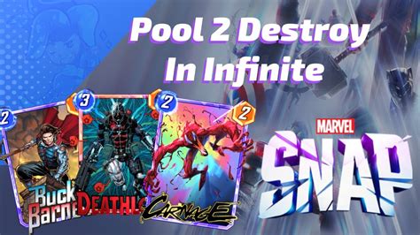 Pool 2 Destroy Can Take You To Infinite In Marvel SNAP Starter Series