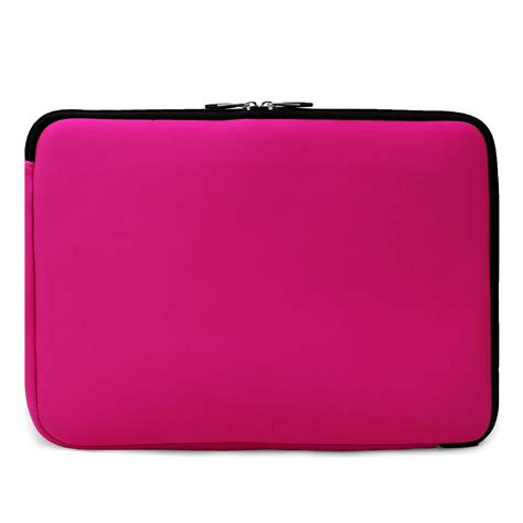 Laptop Neoprene Sleeve VanGoddy Neoprene 14 Magenta Hot Pink Color