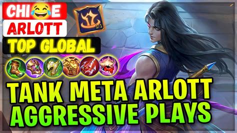 Tank Meta Build Arlott Aggressive Plays Top Global Arlott Chie