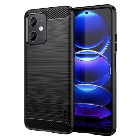 Θήκη Xiaomi Redmi Note 12 5G Poco X5 5G MOFI Brushed V2 TPU Carbon