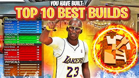 Top Best Builds On Nba K Current Gen The Most Overpowered Builds