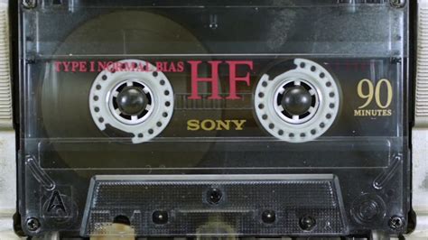 Sony Hf Audio Cassette Tape Double Track Old Style Electronic