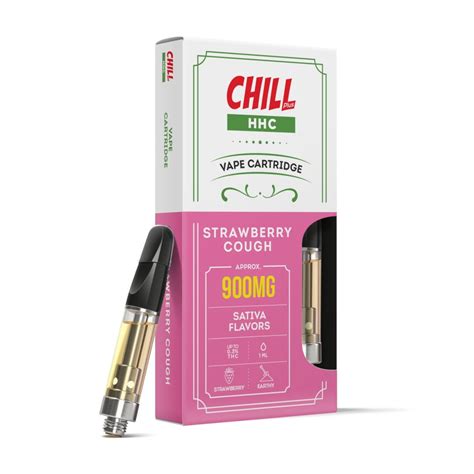 Strawberry Cough Cartridge Hhc Chill Plus