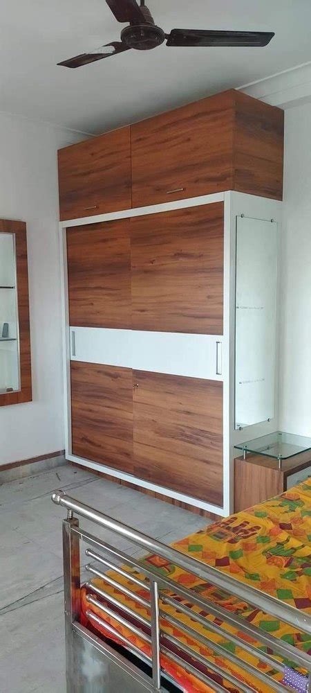 Brown Wooden Sliding Wardrobe For Home At Rs Sq Ft In Pune Id