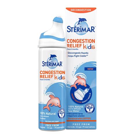 Buy Sterimar Congestion Relief Kids Spray 50ml | Chemist Direct