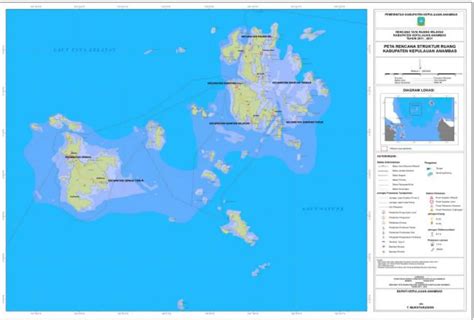 Kebijakan Dan Strategi Struktur Ruang Wilayah Kabupaten Kepulauan Anambas