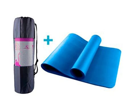 Ripley COLCHONETA YOGA MAT PILATES FITNESS 6MM CON FUNDA