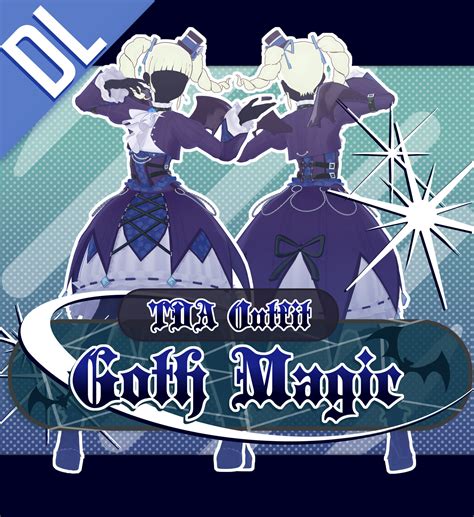 Dl Tda Goth Magic Outfit Dl 1k Watchers T By Fuzeet3aaa On Deviantart